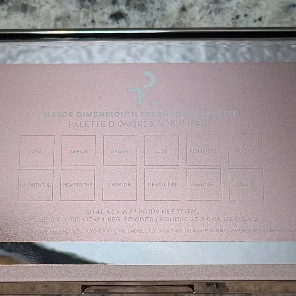 Patrick Ta Major Dimensions 2 Rose Eyeshadow Palette - Picture 9 of 12